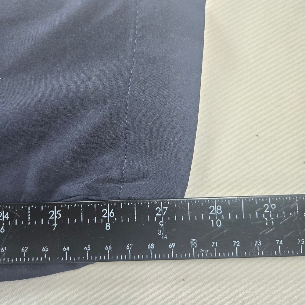 Athleta Mid Rise Brooklyn Ankle Pants in Navy Blue Women's Size 16 - Picture 5 of 6